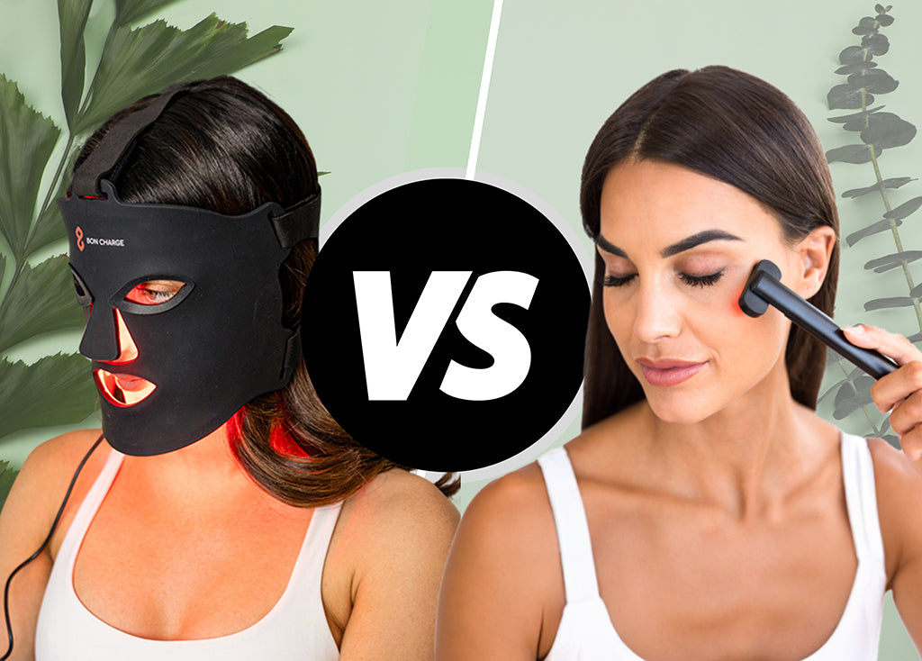 Red Light Therapy Masks vs. Panels